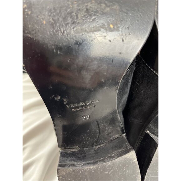 Violavinca Suede Knee-High Boots Womens EU Size 38 Made in Italy - Picture 12 of 14